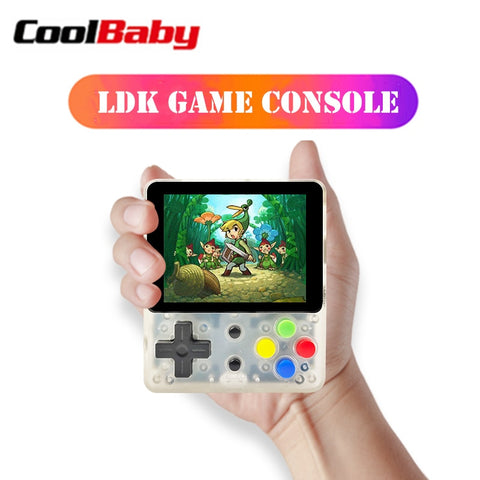 CoolBaby LDK video game console Mini Retro Handheld Game players OPEN SOURCE portable Console HD Retro Mini consola boy tetris