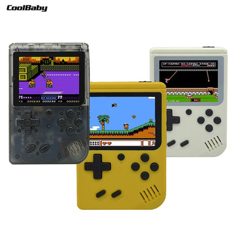 Original Factory Coolbaby RS-6 A Retro Portable Handheld Game Console 8-Bit 3.0 Inch LCD Color Game Player Built-in 168 games