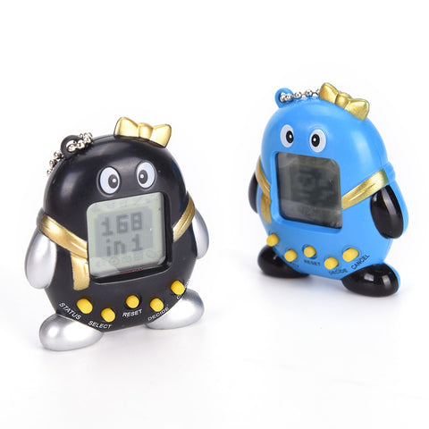 1Pc Unisex Game Toy Baby Gift Toy Multicolor Virtual Pets In One Penguin Electronic Digital Pet Machine Game Random Color