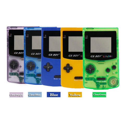 GB Boy Colour Color Handheld Game Player 2.7" Portable Classic Game Console Consoles With Backlit 66 Built-in Games