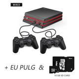 DATA FROG Video Game Console Include 600 Classic Games Support HDMI Retro Game Console With 2.4G Wireless Controllers Kids Gift