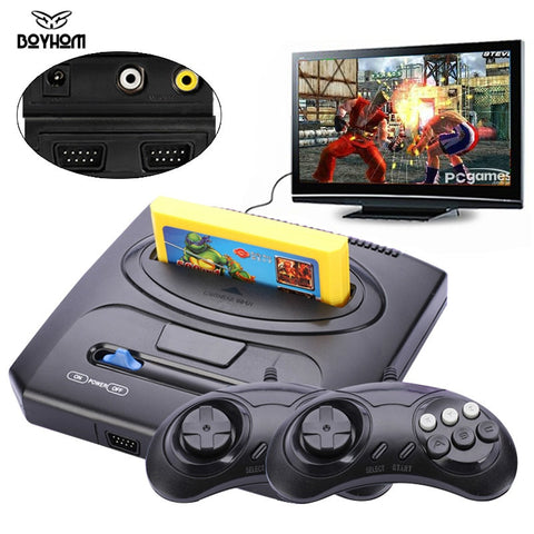 Classic ostalgic TV Video Game Console 8 bit Game Console & 500 in 1 Retro games Double Gamepads PAL & NTSC system